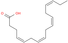 4,7,10,13 hexadecatetraenoic acid, (4z,7z,10z,13z) 